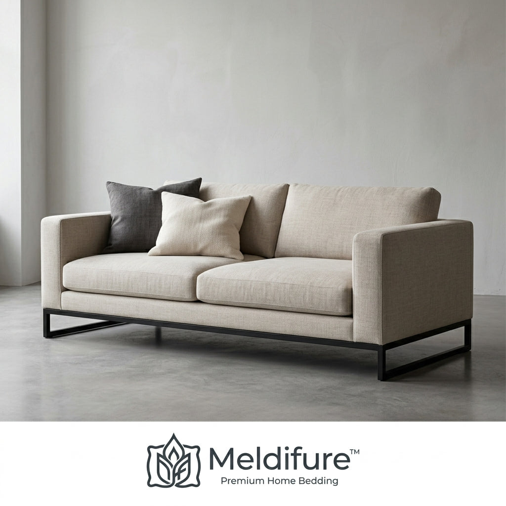 Meldifure™ Modern Linen Lounge Sofa